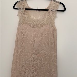 Free People Lace Bodycon dress